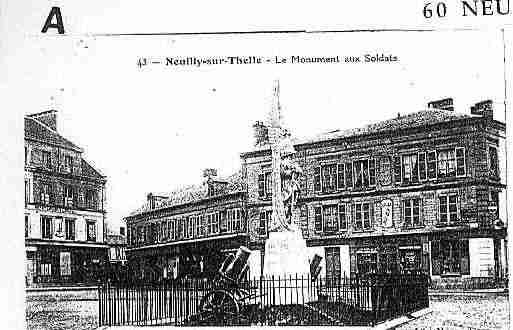 Ville de NEUILLYENTHELLE Carte postale ancienne