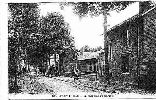 Ville de NEUILLYENTHELLE Carte postale ancienne