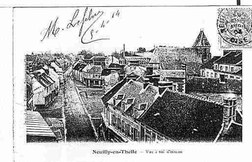 Ville de NEUILLYENTHELLE Carte postale ancienne