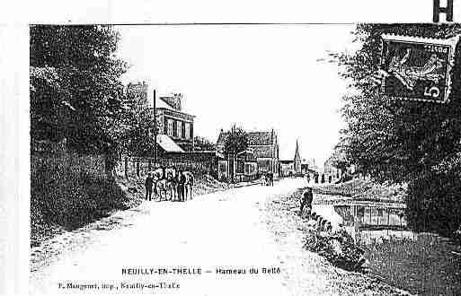 Ville de NEUILLYENTHELLE Carte postale ancienne