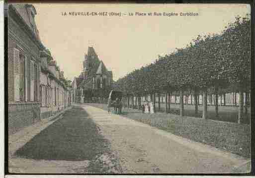 Ville de NEUVILLEENHEZ(LA) Carte postale ancienne