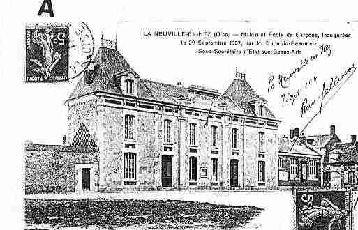 Ville de NEUVILLEENHEZ(LA) Carte postale ancienne