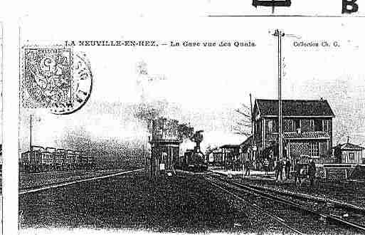 Ville de NEUVILLEENHEZ(LA) Carte postale ancienne