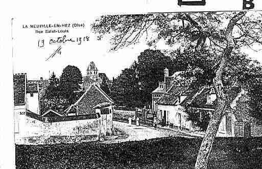 Ville de NEUVILLEENHEZ(LA) Carte postale ancienne