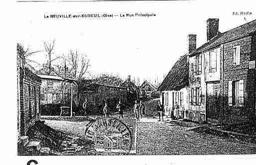 Ville de NEUVILLESUROUDEUIL(LA) Carte postale ancienne