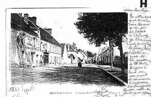 Ville de NEUVYSURLOIRE Carte postale ancienne