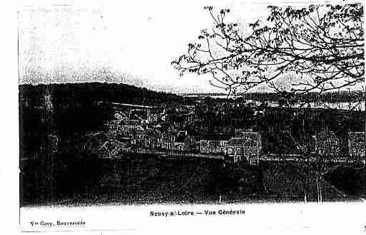Ville de NEUVYSURLOIRE Carte postale ancienne