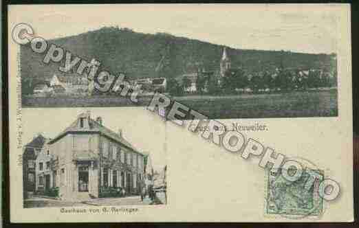 Ville de NEUWILLERLESSAVERNE Carte postale ancienne