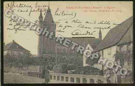 Ville de NIEDERHASLACH Carte postale ancienne