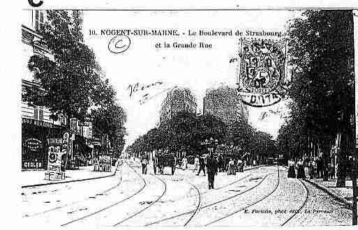 Ville de NOGENTSURMARNE Carte postale ancienne