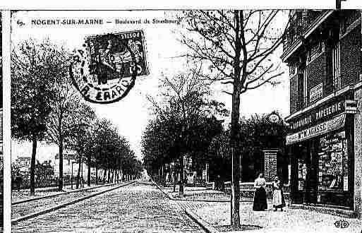 Ville de NOGENTSURMARNE Carte postale ancienne