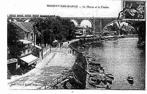 Ville de NOGENTSURMARNE Carte postale ancienne