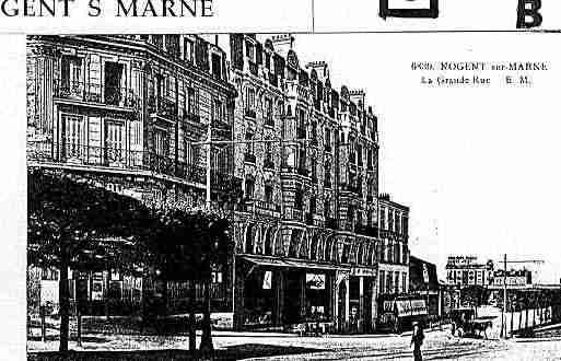 Ville de NOGENTSURMARNE Carte postale ancienne