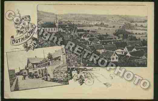 Ville de NOTHALTEN Carte postale ancienne