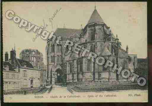 Ville de NOYON Carte postale ancienne