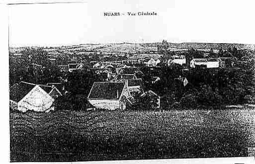 Ville de NUARS Carte postale ancienne