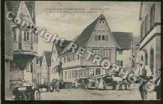 Ville de OBERBRONN Carte postale ancienne