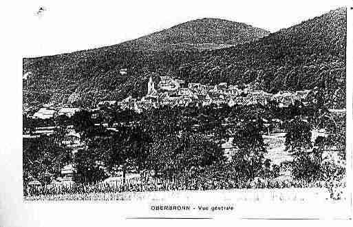 Ville de OBERBRONN Carte postale ancienne