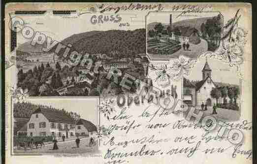 Ville de OBERBRUCK Carte postale ancienne