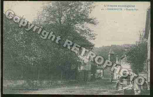 Ville de OBERBRUCK Carte postale ancienne