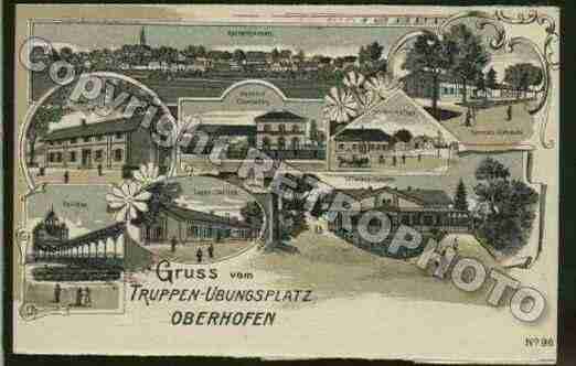 Ville de OBERHOFFENSURMODER Carte postale ancienne