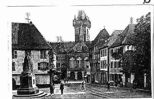 Ville de OBERNAI Carte postale ancienne