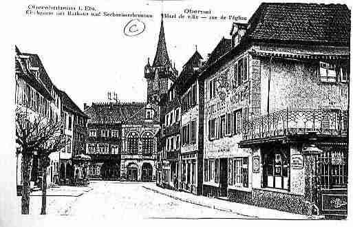 Ville de OBERNAI Carte postale ancienne