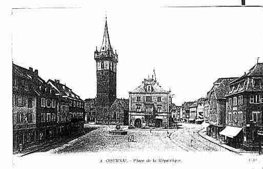 Ville de OBERNAI Carte postale ancienne