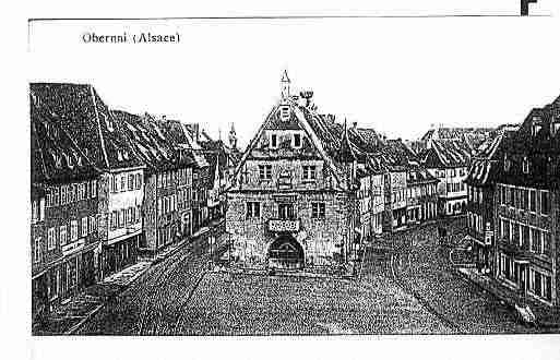 Ville de OBERNAI Carte postale ancienne