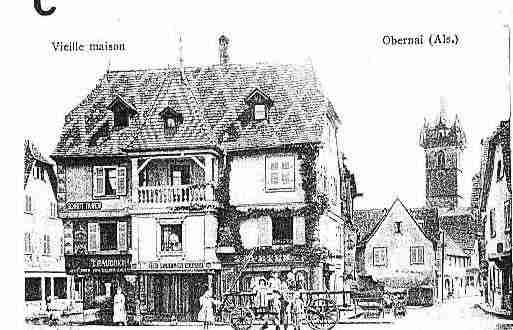 Ville de OBERNAI Carte postale ancienne