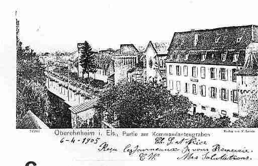 Ville de OBERNAI Carte postale ancienne