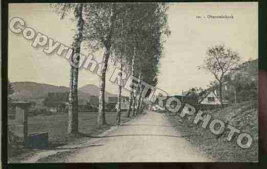 Ville de OBERSTEINBACH Carte postale ancienne