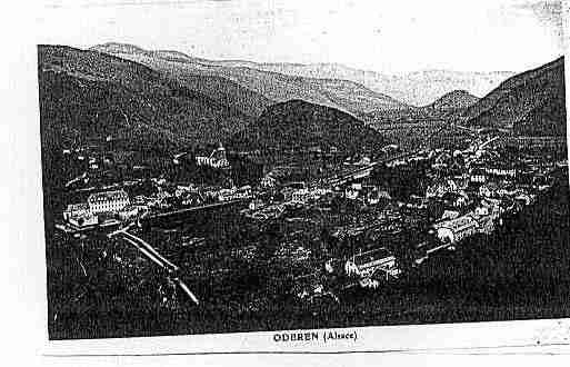 Ville de ODEREN Carte postale ancienne