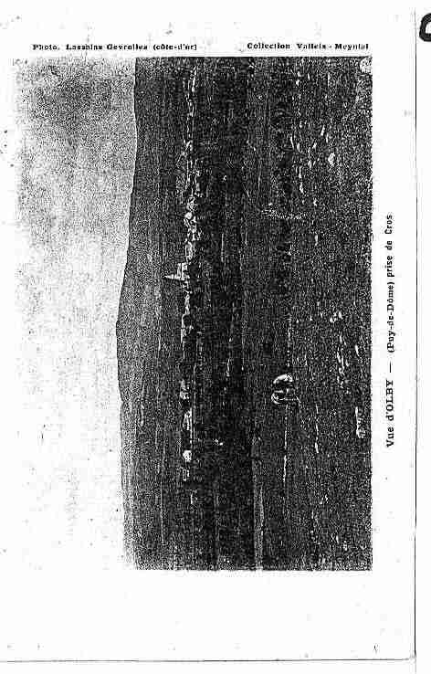 Ville de OLBY Carte postale ancienne