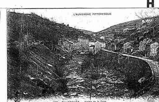Ville de OLLIERGUES Carte postale ancienne