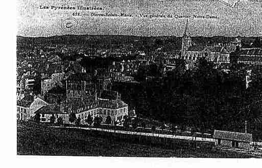 Ville de OLORONSAINTEMARIE Carte postale ancienne