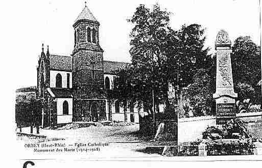 Ville de ORBEY Carte postale ancienne