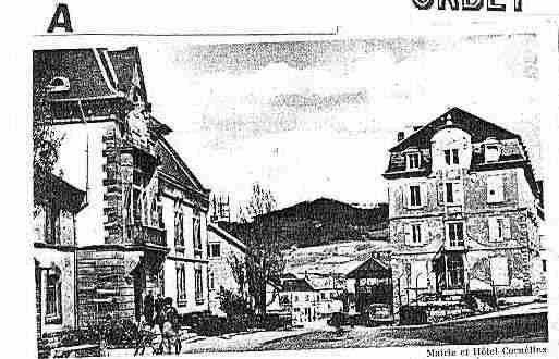 Ville de ORBEY Carte postale ancienne