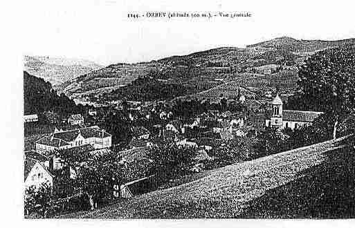 Ville de ORBEY Carte postale ancienne