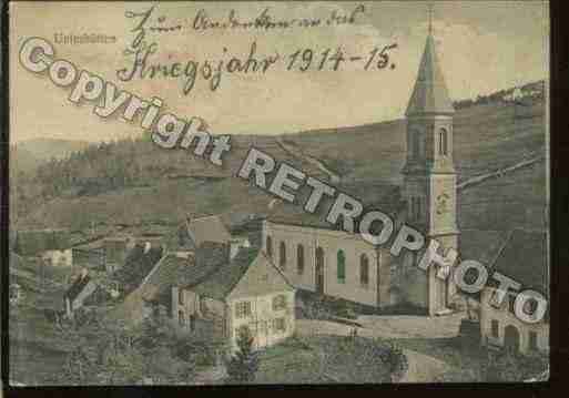 Ville de ORBEY Carte postale ancienne