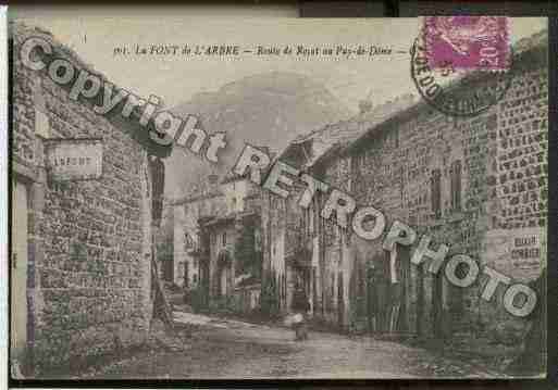 Ville de ORCINES Carte postale ancienne