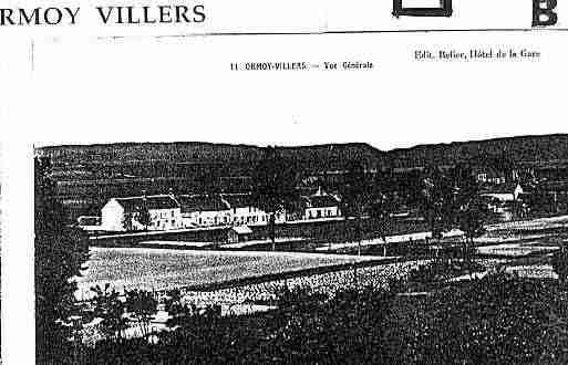 Ville de ORMOYVILLERS Carte postale ancienne