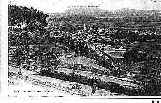 Ville de OSSUN Carte postale ancienne