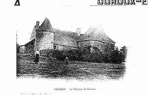 Ville de OUROUXENMORVAN Carte postale ancienne