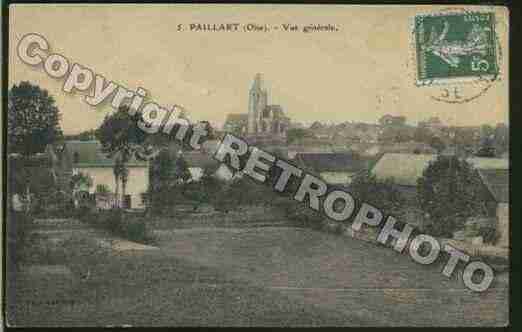 Ville de PAILLART Carte postale ancienne