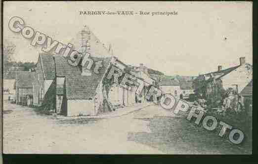 Ville de PARIGNYLESVAUX Carte postale ancienne