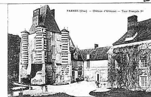 Ville de PARNES Carte postale ancienne