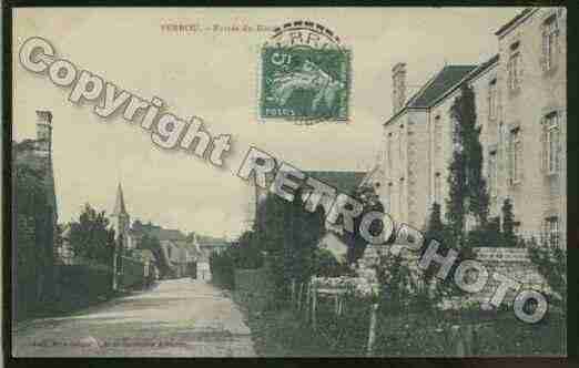 Ville de PERROU Carte postale ancienne