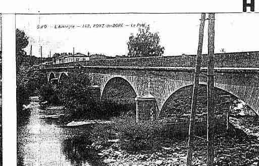 Ville de PESCHADOIRES Carte postale ancienne
