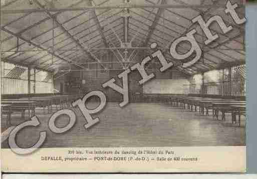 Ville de PESCHADOIRES Carte postale ancienne